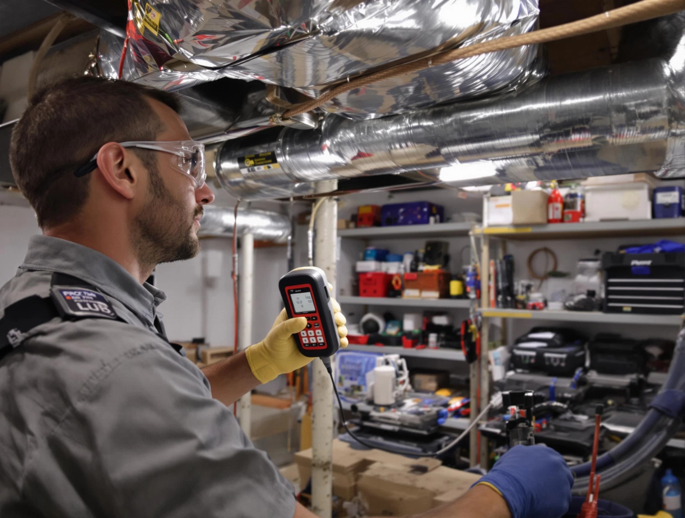 Air Duct Repair in Fullerton